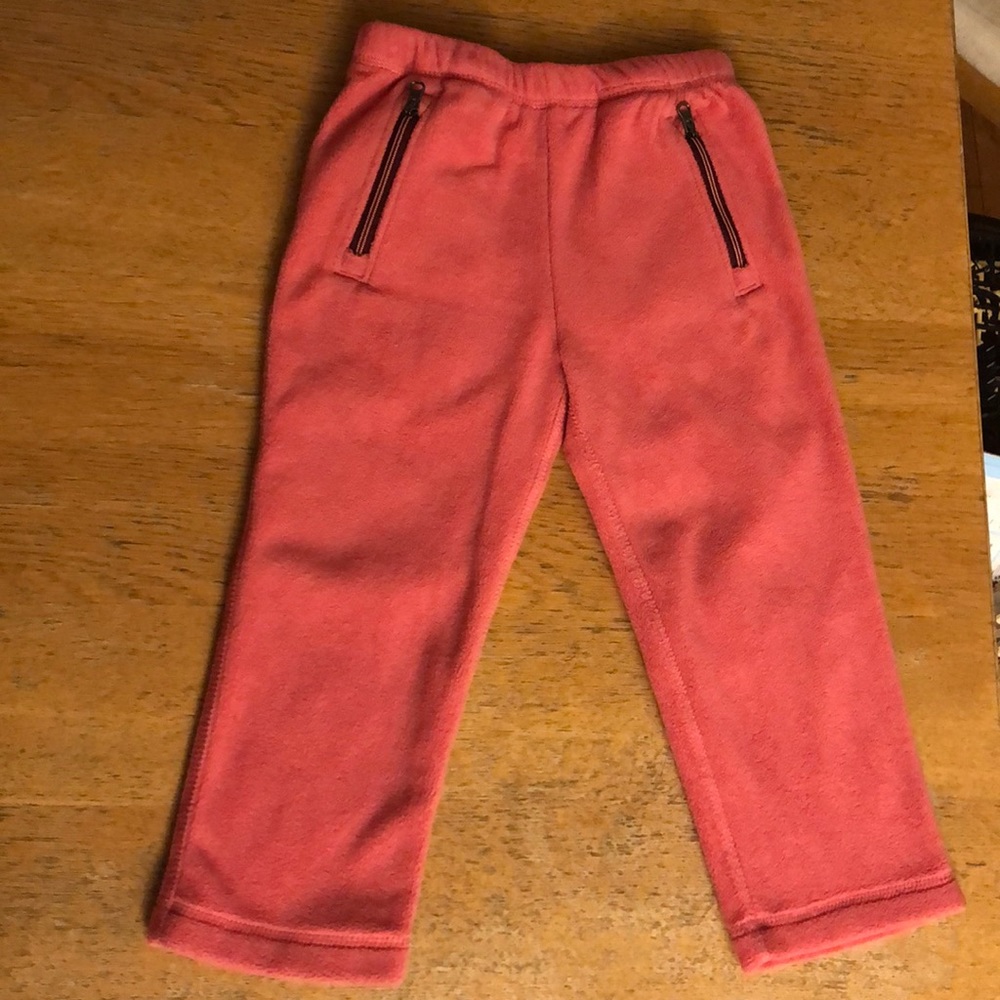 Hanna Andersson fleece pants size 3t/90